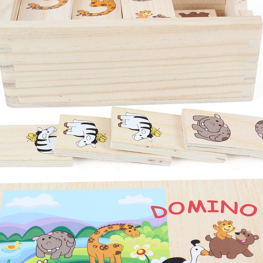 Wooden Dominoes Puzzle