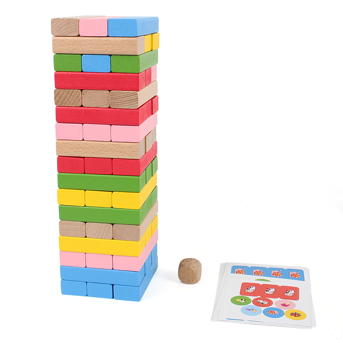 Wooden Tumble Tower