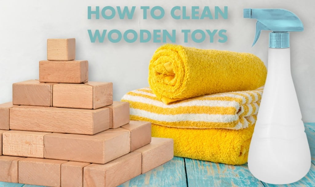 clean wooden toys